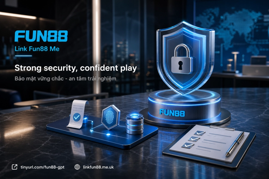 cơ chế bảo mật Fun88 mã hóa SSL và máy chủ quốc tế bảo vệ dữ liệu