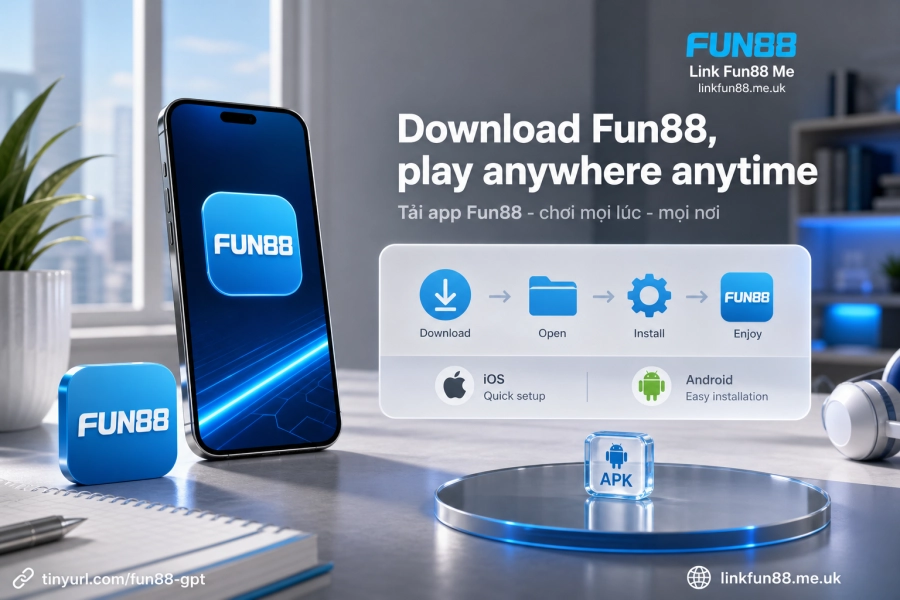 tải ứng dụng Fun88 trên iOS và Android 2026 cài đặt app di động