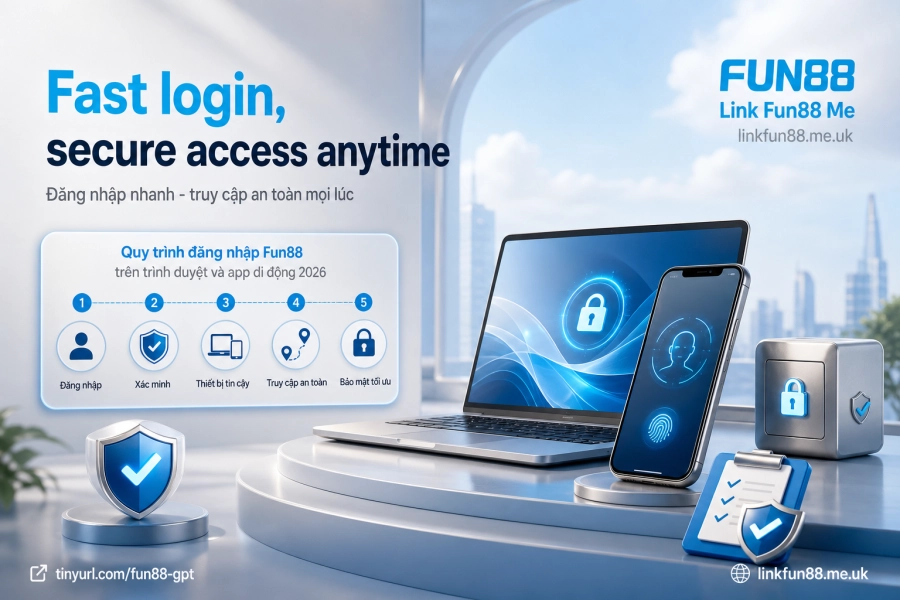 đăng nhập Fun88 trên PC và app di động 2026 – hướng dẫn truy cập tài khoản