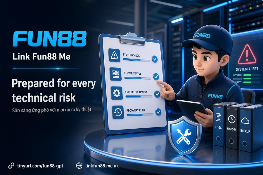 Lỗi hệ thống kỹ thuật Fun88 sự cố máy chủ và trách nhiệm nền tảng cá cược