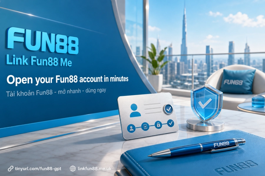 mở tài khoản Fun88 từng bước hướng dẫn đăng ký nhanh 2026